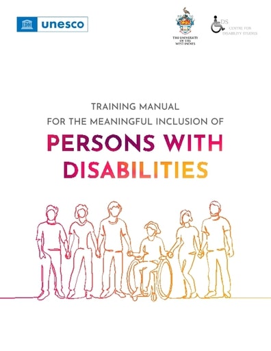 Cover image for Training manual for the meaningful inclusion of persons with disabilities bibliographic